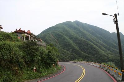 九份から目の前の基隆山登山