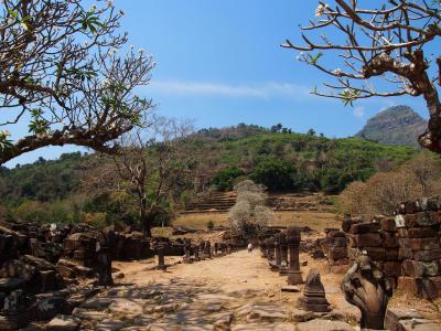 2016年3月 インドシナ横断旅行 2 ラオス ワット・プー編