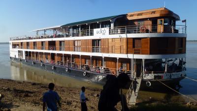 ミャンマー周遊その2　バガンからイラワジ河の船旅