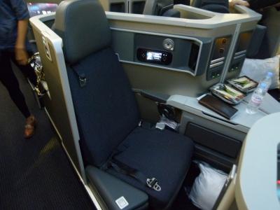 アメリカン航空ビジネスクラス搭乗記~羽田-ロス:B787~