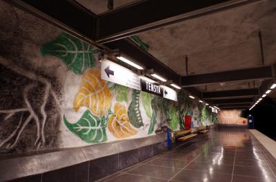 ストックホルム その3 地下鉄駅巡り2