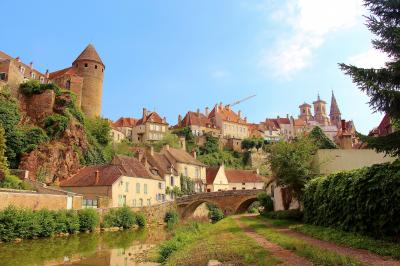 ツール・ド・エウロパ 2015 フランス編 52 ブルゴーニュの美しい村と町 (スミュール・アン・オーソワ&フラヴィニー・シュル・オズラン etc.)