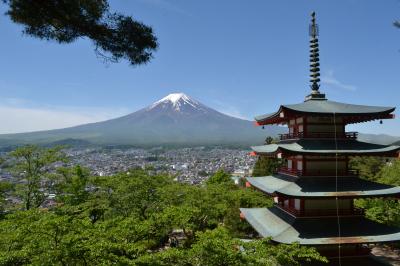 【エクシブ山中湖】料金無料の新倉山浅間神社のツアーに行ってみた。五重塔と富士山の景色を眺めた。
