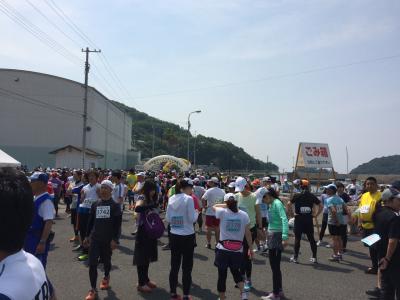 2016年5月 小豆島オリーブマラソン