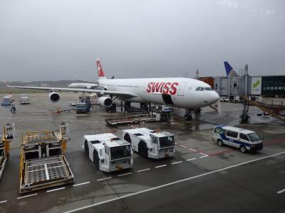 スイス航空（成田−チューリッヒ）ビジネスクラス