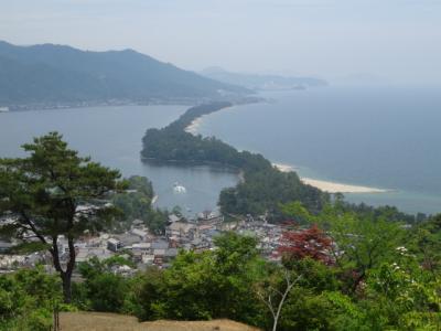 天橋立と福知山城