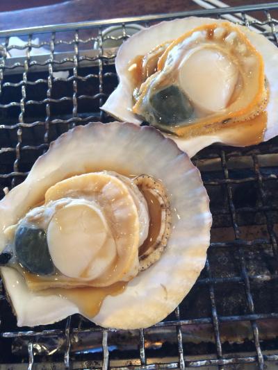 2016年ＧＷ　鹿島で貝を食べる