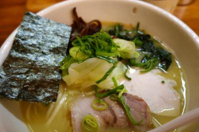 20160603-3 成田 麺や 福一さんの、鶏白湯ラーメン
