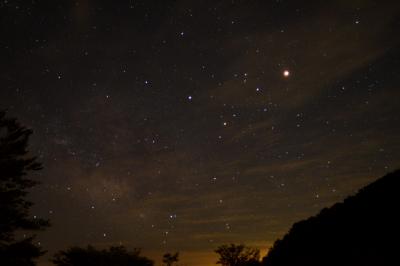 金沢：キゴ山　星空の撮影