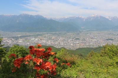 鷹狩山展望台と白馬ジャンプ台