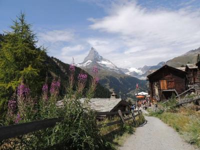 スイスの旅⑤-ツェルマットハイキング２　＜ツェルマット～スネガ＞