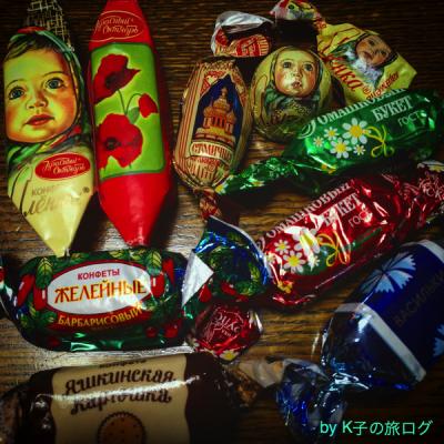 ロシア(ウラジオストック・ハバロフスク)で買ったもの(2016/04)