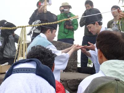 2016年6月5日（日）　鳥取県　国立公園　大山「夏山開き祭」　山頂祭（神事）編