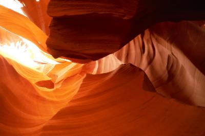 ちょっと忙しかった、グランドサークル2週間（2015）　４９、光と影の世界・前編（Lower Antelope Canyon）