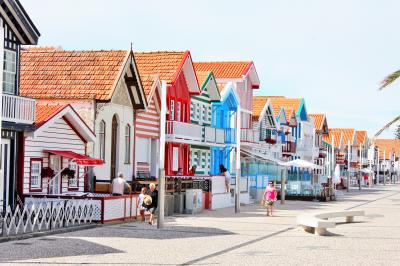 ポルトガル二人旅2015夏⑨～ストライプの港町！コスタノヴァに10分だけ寄り道～