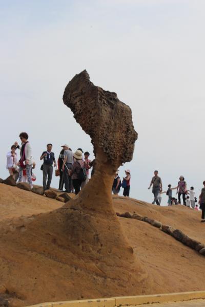 【2016年台湾】歩き回る台湾一人旅　4日目‐1　台湾のクレオパトラを見に野柳に行き基隆で昼食