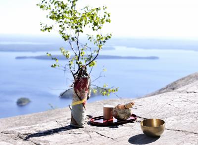 フィンランド　１　Koli National park　光の輝き 翠の風と森と湖ドライブ　Tea ceremony してみました