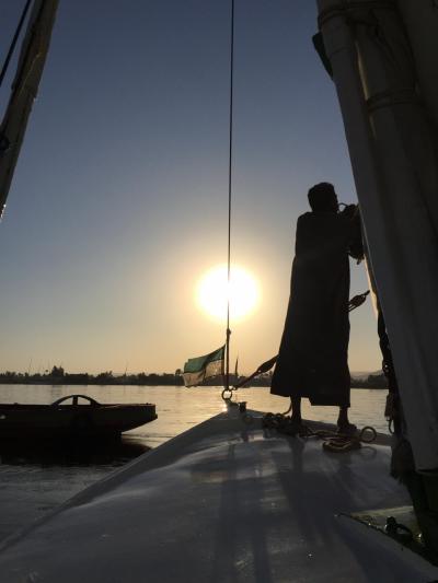 ルクソール遺跡巡り：観光客の少ない良い時期でした