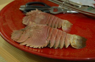 愛南町で、海の幸たっぷりの料理に舌鼓を打つ