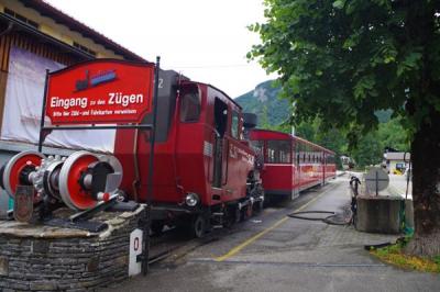 蒸気機関車でシャーフベルクへ、バートイシュルのカイザーヴィラによって、ザルツブルク、登ったカプチーナベルクはかなりな急坂だった。