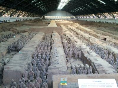 憧れの兵馬俑!と、ちょこっと上海