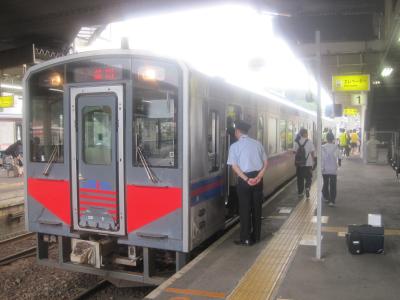 2015 山陰移動の宿はお安めの浜田に泊まって、鈍行で海沿いを進みます！