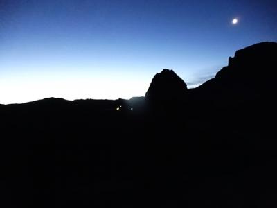 テイデ、夜明け前＠TEIDE国立公園（2日目）