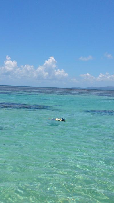 綺麗な海に癒されに