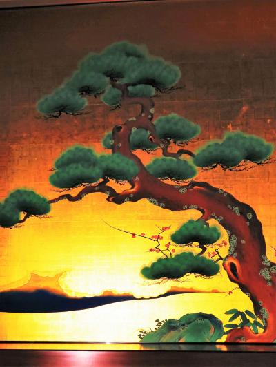 名古屋-5　名古屋城ｄ　本丸御殿復元　対面所も公開され　☆表書院上段の間も