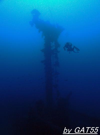 71年前の戦場へトラック諸島でDIVE！水深51mの世界！！ ～徴傭船 北洋丸(HOKUYO MARU)～