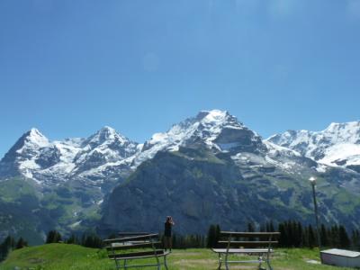 2016　初スイス　山々と街歩き　６　ミューレンとブリエンツ湖