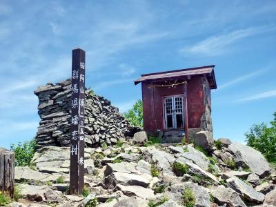 日本百名山・四阿山と花の百名山・根子岳