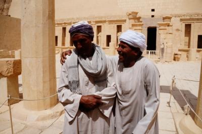 観光客のいない有名観光地2 ルクソール (Deserted desert tourist spot, Luxor)