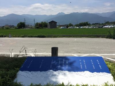 安曇野の原風景と川の透明さに感動！