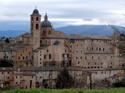 2015.12年末年始二度目のイタリア旅行23-Albornoz要塞からの息をのむ，San Giuseppe，San Giovanni祈祷堂