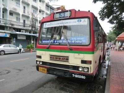 第44回海外放浪/東南アジア鉄旅紀行・その2.〔タイ〕バンコク市内バスの謎を解く
