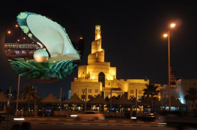カタール半島東海岸の石油と真珠の港町ドーハ