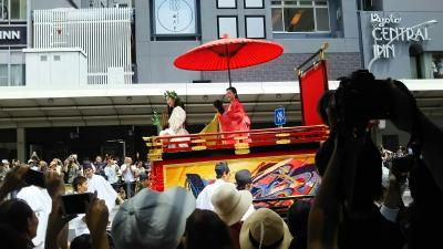 京都祇園祭、後祭り鉾巡行。