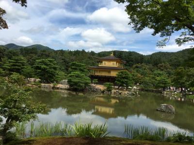 夏の暑さはハンパじゃない京都旅　Vol.２　定番金閣寺と、夏でもさわやか嵐山