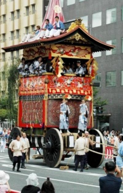 京の美と心意気乗せ    祇園祭  後祭の山鉾巡行