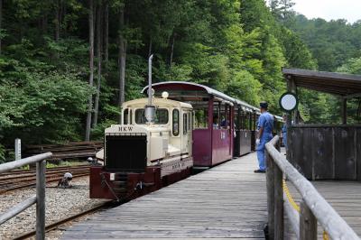 旅するイルカ♪　信州、　御岳　駒ヶ岳　赤沢森林トロッコ列車　尾ノ島渓流　千畳敷カールへ　Day1