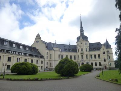 ドイツの春・北方二州を巡る：9リューゲン島の中心にある古城ホテル　ラルスヴィーク城