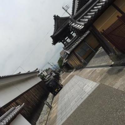 富田林の寺内町見学