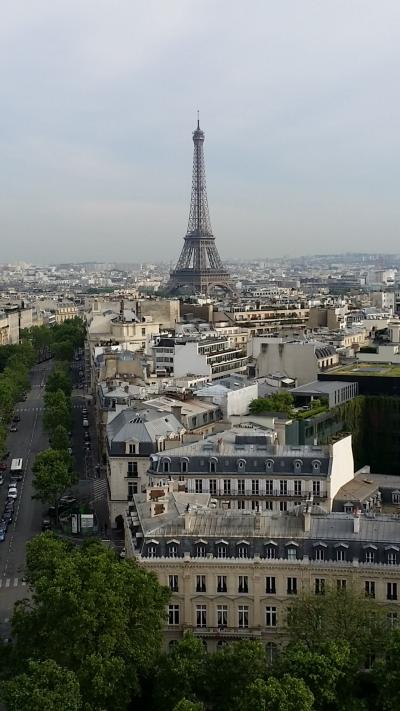 仕事人への瞬間観光案内、フランス、パリで６時間あったら、、、凱旋門登れました！