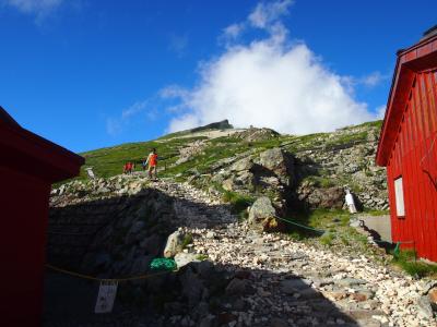 白馬岳登山①（猿倉~白馬山荘）