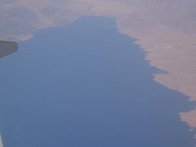 哀愁のポルトガル２０１６　Vol.1　ドバイーリスボン　航空機からの景色