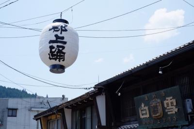 真夏の郡上八幡散策は暑かった。