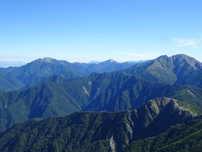 南アルプス♪北岳・間ノ岳・塩見岳縦走登山（広河原～鳥倉）