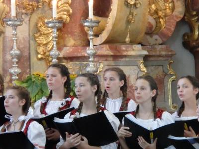 オーストリアのチロル＆エーアヴァルト、ドイツのバイエルンの旅　【８１】　ヴィース教会で聴く天使の歌声