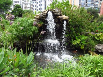 深セン福田区★水圍村敬老荘公園（恒春園）ちょっとお散歩